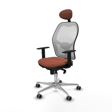 Office Chair with Headrest Jorquera Piqueras y Crespo 1D086G1 White Br