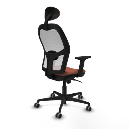 Chaise de Bureau avec Appui-tête Piqueras y Crespo 2D036G1 Blanc Marr