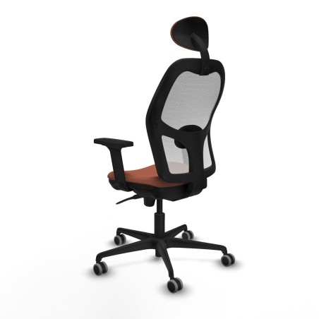 Chaise de Bureau avec Appui-tête Piqueras y Crespo 2D036G1 Blanc Marr