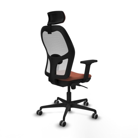 Bürostuhl mit Kopfstütze Piqueras y Crespo 2D036G2 Weiß Braun