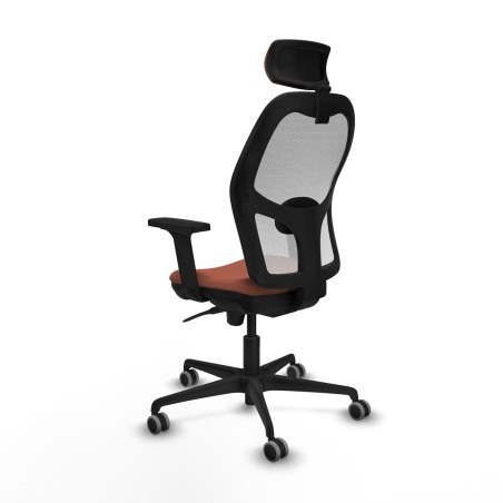 Chaise de Bureau avec Appui-tête Piqueras y Crespo 2D036G2 Blanc Marr