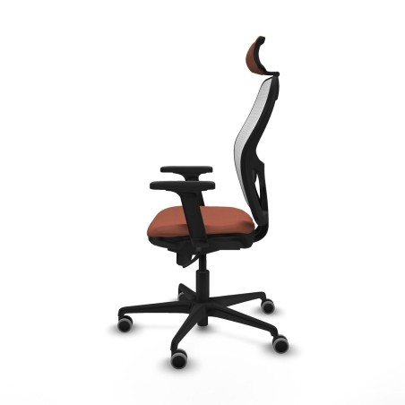 Chaise de Bureau avec Appui-tête Piqueras y Crespo 2D036G2 Blanc Marr