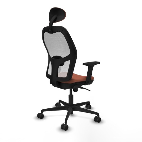 Chaise de Bureau avec Appui-tête Piqueras y Crespo 2D036N1 Blanc Marr
