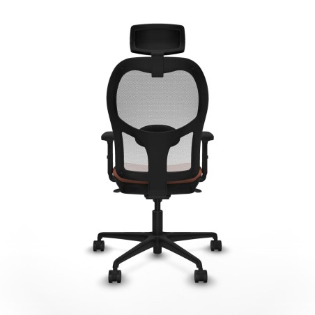 Office Chair with Headrest Piqueras y Crespo 2D036N2 White Brown