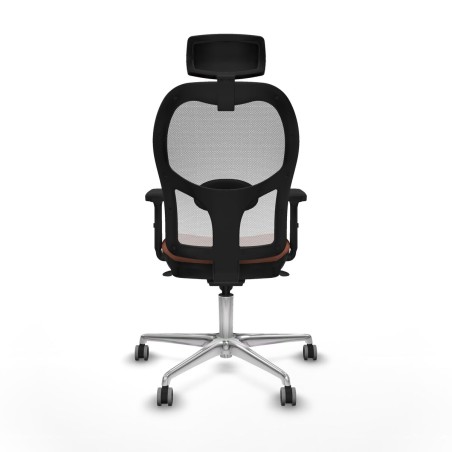 Bürostuhl mit Kopfstütze Piqueras y Crespo 2D086G2 Weiß Braun