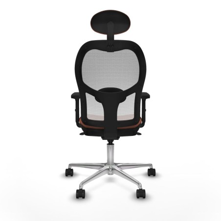 Chaise de Bureau avec Appui-tête Piqueras y Crespo 2D086N1 Blanc Marr