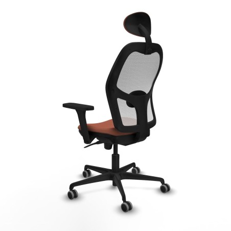 Chaise de Bureau avec Appui-tête Piqueras y Crespo 3D036G1 Blanc Marr