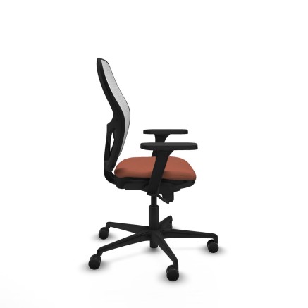 Sedia da Ufficio Piqueras y Crespo 3D036N0 Bianco Marrone 2
