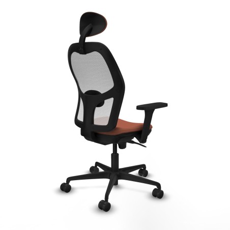 Chaise de Bureau avec Appui-tête Piqueras y Crespo 3D036N1 Blanc Marr