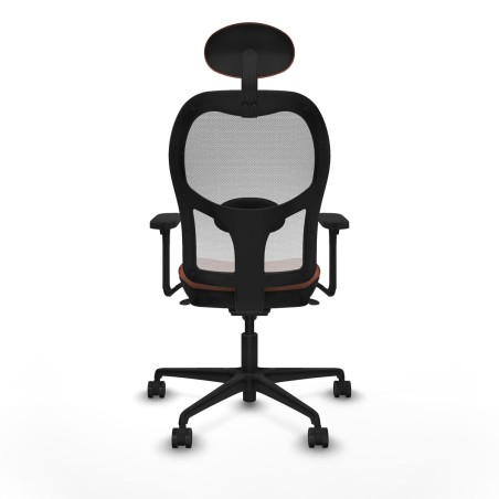 Chaise de Bureau avec Appui-tête Piqueras y Crespo 3D036N1 Blanc Marr