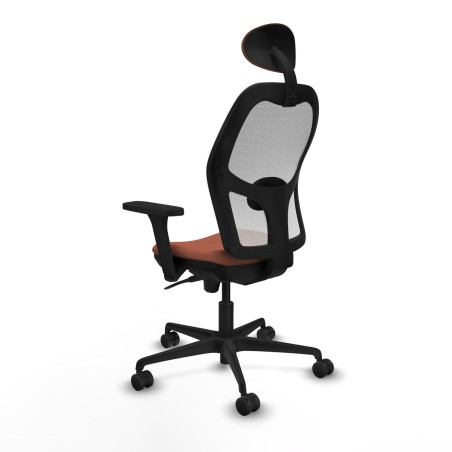 Chaise de Bureau avec Appui-tête Piqueras y Crespo 3D036N1 Blanc Marr