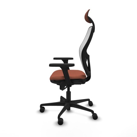 Chaise de Bureau avec Appui-tête Piqueras y Crespo 3D036N1 Blanc Marr