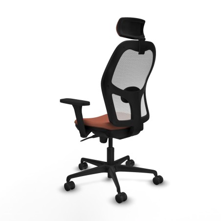 Chaise de Bureau avec Appui-tête Piqueras y Crespo 3D036N2 Blanc Marr