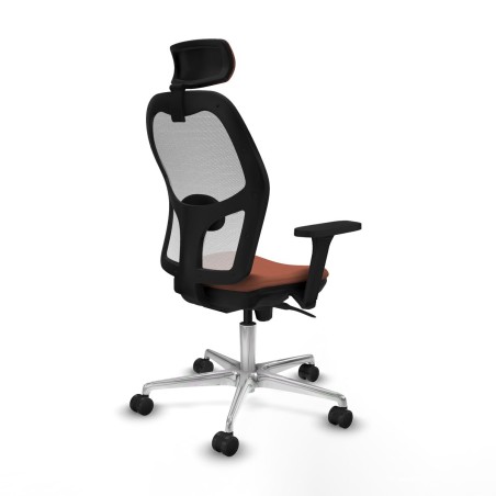 Bürostuhl mit Kopfstütze Piqueras y Crespo 3D086N2 Weiß Braun