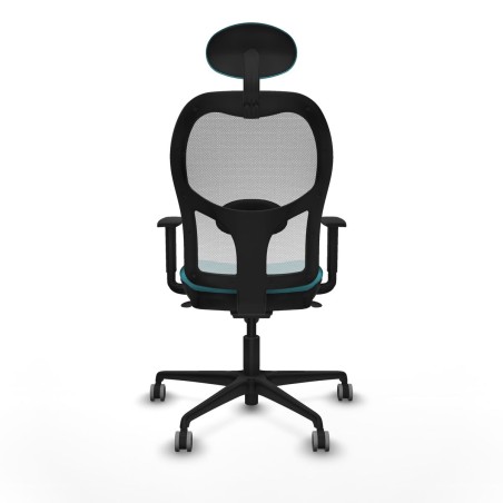 Sedia Ufficio con Poggiatesta Jorquera Piqueras y Crespo 1D036G1 Turch