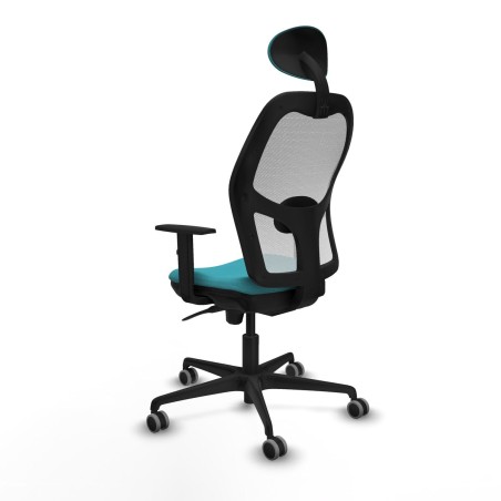 Sedia Ufficio con Poggiatesta Jorquera Piqueras y Crespo 1D036G1 Turch