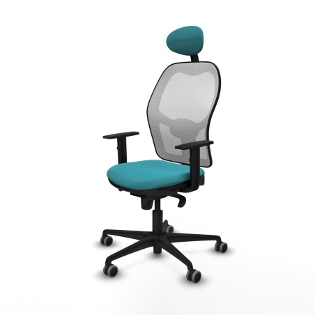 Sedia Ufficio con Poggiatesta Jorquera Piqueras y Crespo 1D036G1 Turch