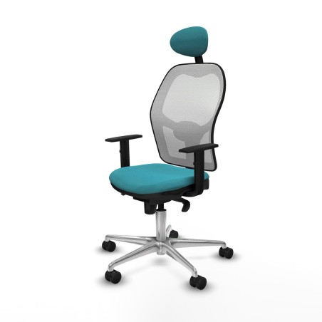 Sedia Ufficio con Poggiatesta Jorquera Piqueras y Crespo 1D086N1 Turch