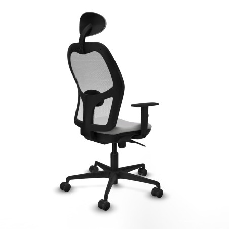 Office Chair with Headrest Jorquera Piqueras y Crespo 1D036N1 Light gr
