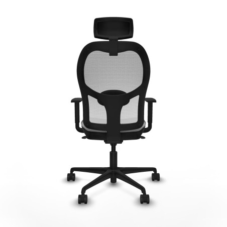 Sedia Ufficio con Poggiatesta Piqueras y Crespo 1D036N2 Grigio chiaro
