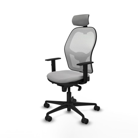 Sedia Ufficio con Poggiatesta Piqueras y Crespo 1D036N2 Grigio chiaro