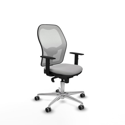Chaise de Bureau Piqueras y Crespo 1D086G0 Gris clair