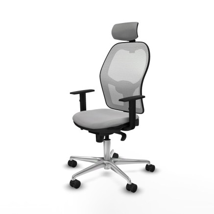 Chaise de Bureau Piqueras y Crespo 1D086N2 Gris clair 2