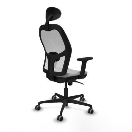 Sedia Ufficio con Poggiatesta Jorquera Piqueras y Crespo 2D036G1 Grigi