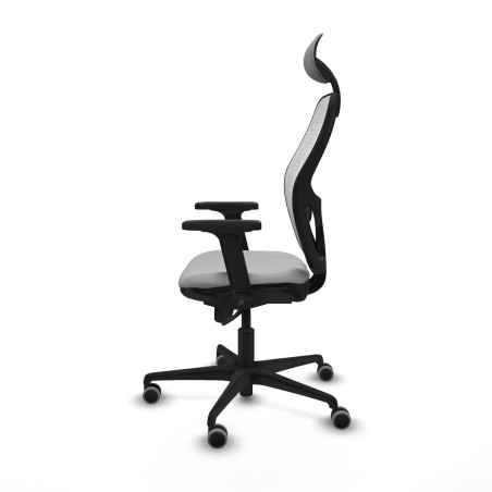 Sedia Ufficio con Poggiatesta Jorquera Piqueras y Crespo 2D036G1 Grigi