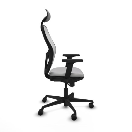 Office Chair with Headrest Jorquera Piqueras y Crespo 2D036N1 Light gr 2