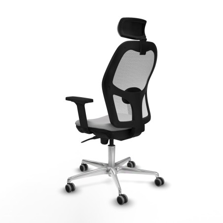Office Chair with Headrest Jorquera Piqueras y Crespo 2D086G2 Light gr