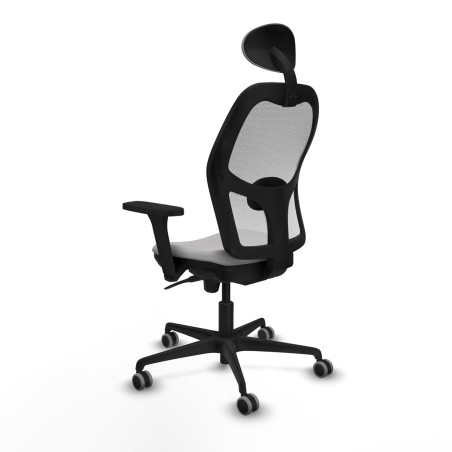 Office Chair with Headrest Jorquera Piqueras y Crespo 3D036G1 Light gr