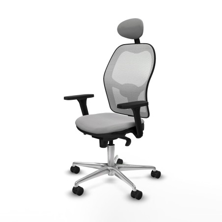 Sedia Ufficio con Poggiatesta Jorquera Piqueras y Crespo 3D086N1 Grigi