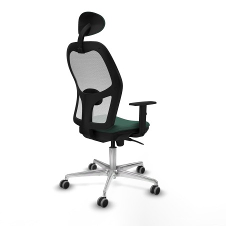 Office Chair with Headrest Jorquera Piqueras y Crespo 1D086G1 Green