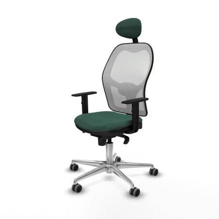 Office Chair with Headrest Jorquera Piqueras y Crespo 1D086G1 Green