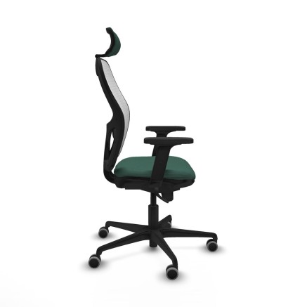 Office Chair with Headrest Jorquera Piqueras y Crespo 2D036G2 Green 2