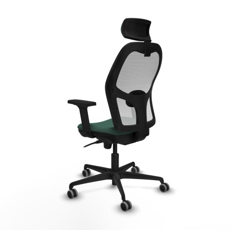 Sedia Ufficio con Poggiatesta Jorquera Piqueras y Crespo 2D036G2 Verde