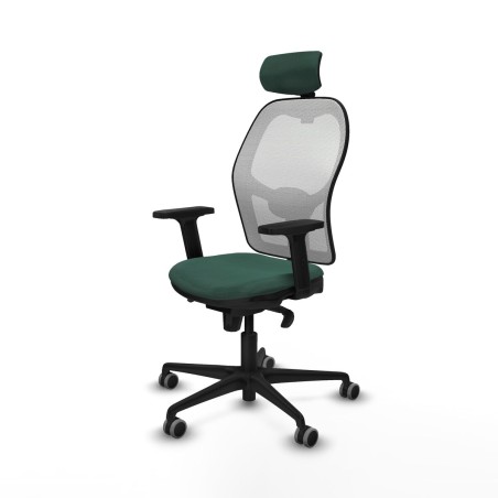 Sedia Ufficio con Poggiatesta Jorquera Piqueras y Crespo 2D036G2 Verde