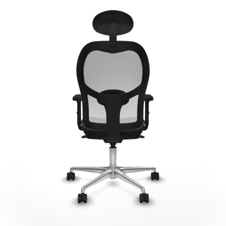 Sedia Ufficio con Poggiatesta Jorquera Piqueras y Crespo 2D086N1 Verde