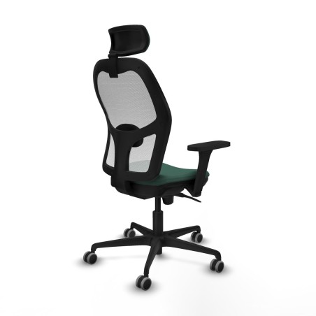 Sedia Ufficio con Poggiatesta Jorquera Piqueras y Crespo 3D036G2 Verde