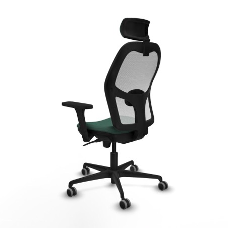 Sedia Ufficio con Poggiatesta Jorquera Piqueras y Crespo 3D036G2 Verde
