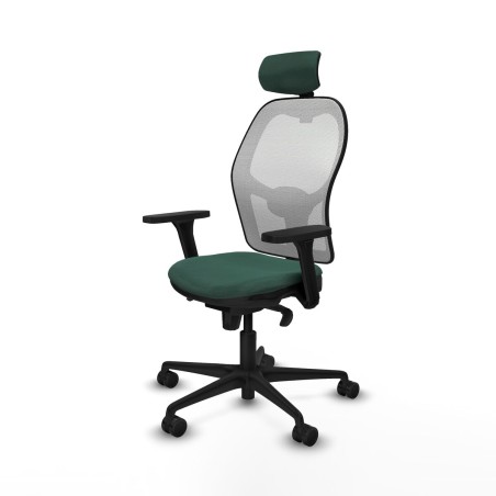 Office Chair with Headrest Jorquera Piqueras y Crespo 3D036N2 Green