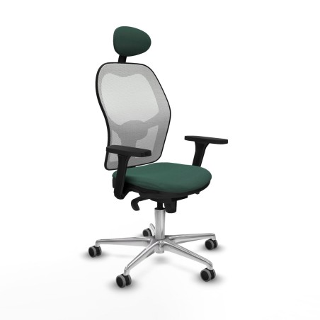 Sedia Ufficio con Poggiatesta Jorquera Piqueras y Crespo 3D086G1 Verde