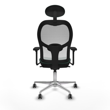 Sedia Ufficio con Poggiatesta Jorquera Piqueras y Crespo 3D086G1 Verde