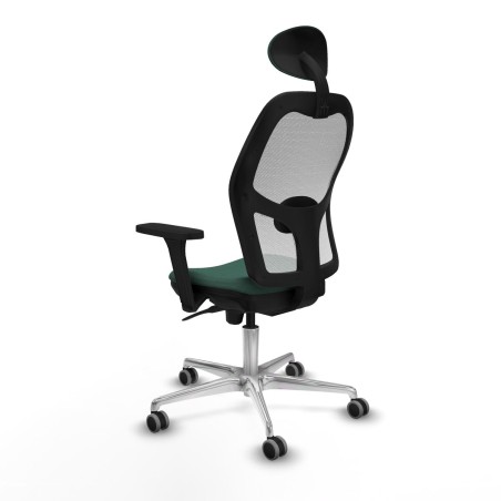 Sedia Ufficio con Poggiatesta Jorquera Piqueras y Crespo 3D086G1 Verde