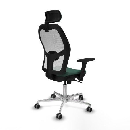 Sedia Ufficio con Poggiatesta Jorquera Piqueras y Crespo 3D086G2 Verde