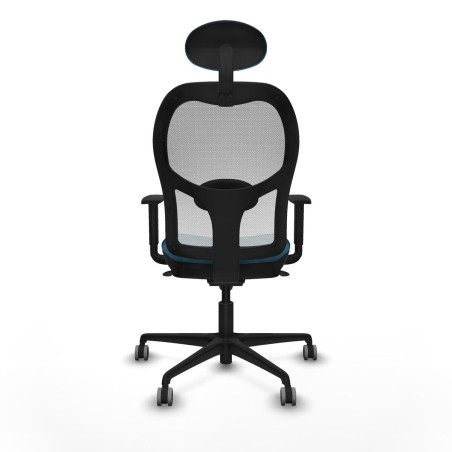 Office Chair with Headrest Jorquera Piqueras y Crespo 1D036G1 White Pe