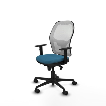 Sedia da Ufficio Piqueras y Crespo 1D036N0 Bianco Verde petrolio