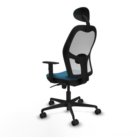 Sedia Ufficio con Poggiatesta Jorquera Piqueras y Crespo 1D036N1 Bianc