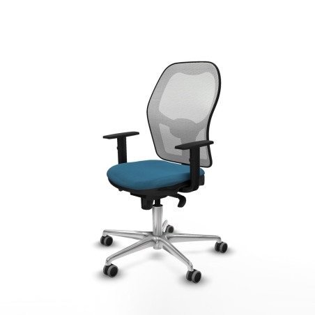 Chaise de Bureau Piqueras y Crespo 1D086G0 Blanc Vert pétrole